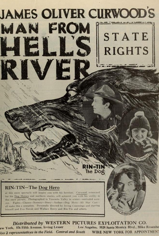 Poster 1 de Filme The Man from Hell's River (1922)