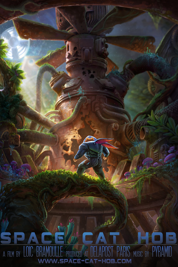 Poster de Curta Space Cat Hob (2015)