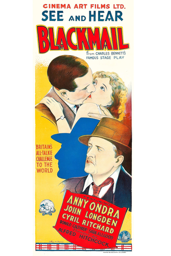  de Filme Chantagem e Confissão (1929)