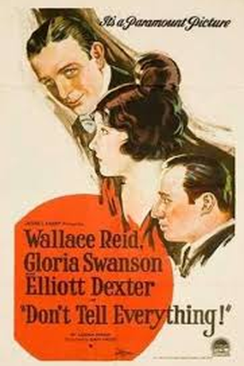Poster de Filme Não Conto Tudo (1921)