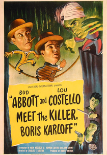 Abbott e Costello Frente a Frente com Assassinos (Abbott and Costello Meet the Killer, Boris Karloff)