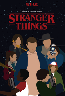 Stranger Things (1ª Temporada) - Poster / Capa / Cartaz - Oficial 3