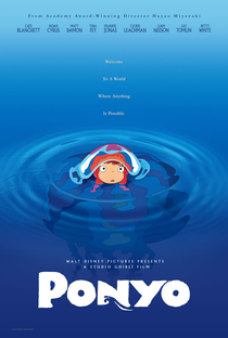 Ponyo: Uma Amizade que Veio do Mar - Poster / Capa / Cartaz - Oficial 1