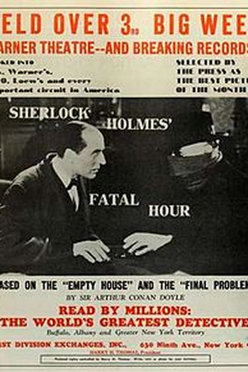  de Filme Sherlock Holmes' Fatal Hour (1931)
