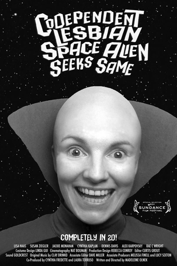 Poster de Filme Alien Lésbica Solteira Procura (2011)
