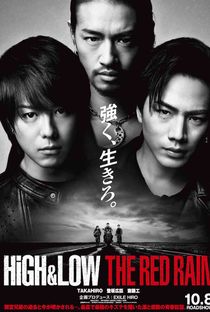 HiGH&LOW THE RED RAIN - Poster / Capa / Cartaz - Oficial 1