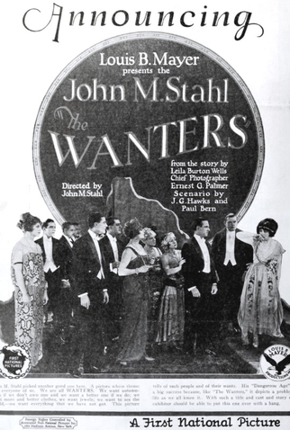Poster 1 de Filme The Wanters (1923)