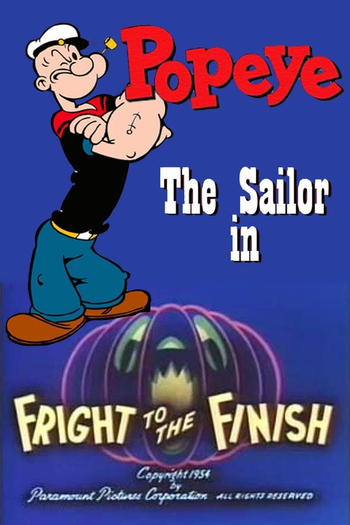 Poster de Curta Fright to the Finish (1954)