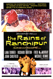 As Chuvas de Ranchipur - Poster / Capa / Cartaz - Oficial 1