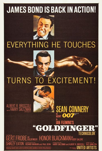 007 Contra Goldfinger - Poster / Capa / Cartaz - Oficial 1