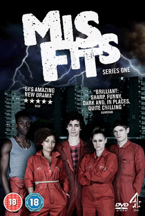 Misfits (1ª Temporada) - Poster / Capa / Cartaz - Oficial 1