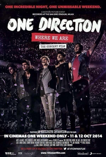 One Direction: Where We Are - The Concert Film - Poster / Capa / Cartaz - Oficial 1