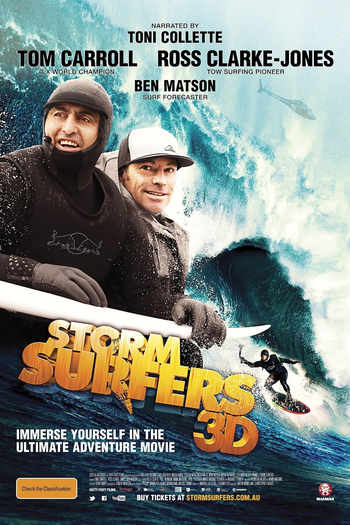 Poster de Filme Storm Surfers 3D (2012)