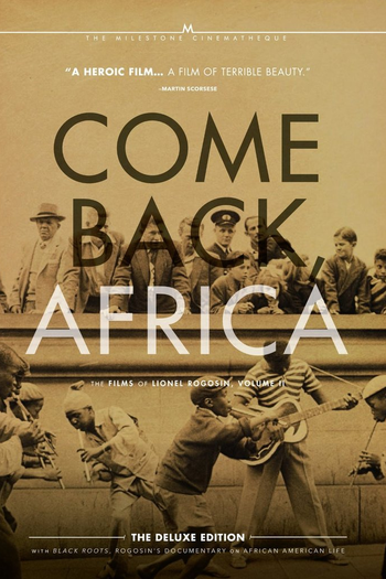  de Filme Come Back, Africa (1959)