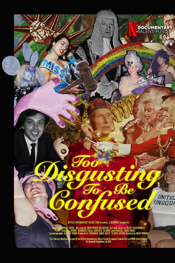Poster de Curta Too Disgusting to Be Confused (2025)
