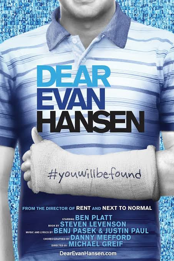 Poster de Filme Dear Evan Hansen (2015)