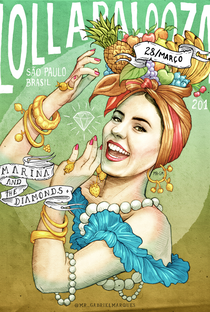 Marina and the Diamonds - Ao vivo no Lollapalooza Brasil 2016 - Poster / Capa / Cartaz - Oficial 2