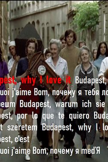 Poster de Filme Budapest, Why I Love It (1971)
