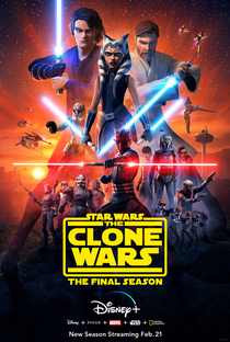 Star Wars: The Clone Wars (7ª Temporada) - Poster / Capa / Cartaz - Oficial 1