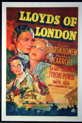 Poster de Filme Lloyd's de Londres (1936)
