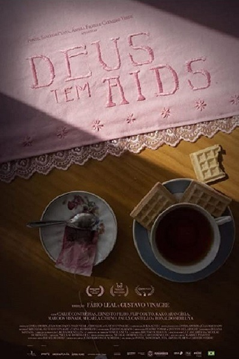 Poster de Filme Deus Tem AIDS (2021)