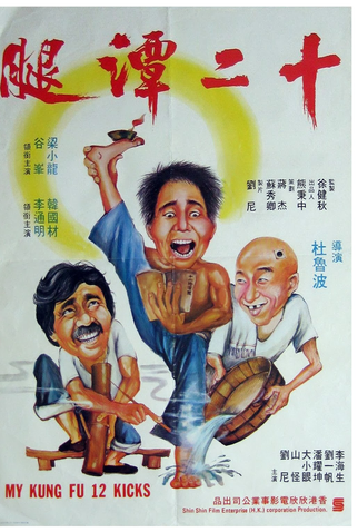 Poster 2 de Filme Kung Fu dos 12 Coices (1979)