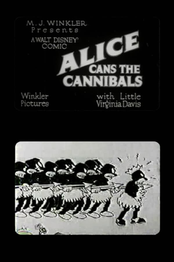 Poster de Curta Alice Cans the Cannibals (1925)