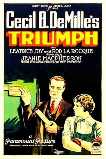Poster de Filme Triunfo (1924)