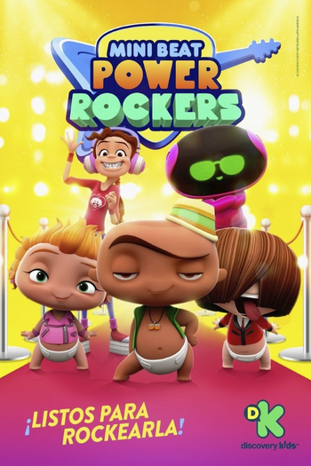 Poster de Franquia Mini Beat Power Rockers (2017)