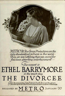 The Divorcee - Poster / Capa / Cartaz - Oficial 1