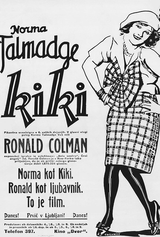 Poster 6 de Filme Kiki (1926)