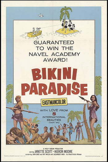 Poster de Filme Numa Ilha com 8 Garotas (1967)