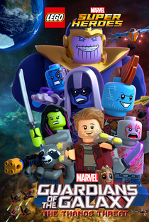 LEGO Marvel Super-Heróis Guardiões da Galáxia: The Thanos Threat - Poster / Capa / Cartaz - Oficial 3