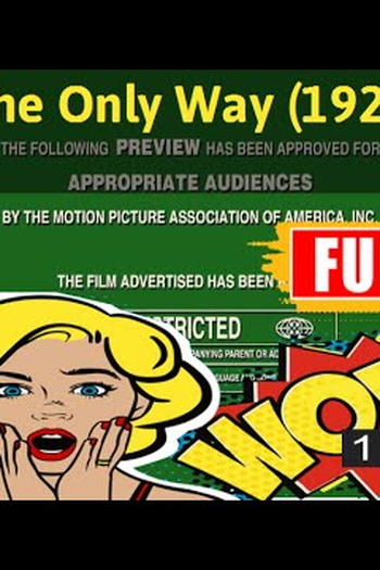 Poster de Filme The Only Way (1925)
