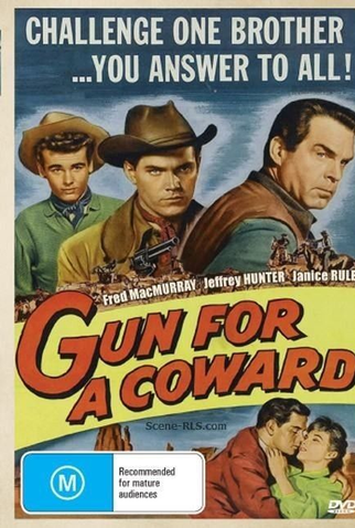 Poster 2 de Filme Arma para um Covarde (1956)