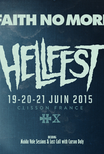 Faith No More Live - Hellfest 2015 - Poster / Capa / Cartaz - Oficial 1