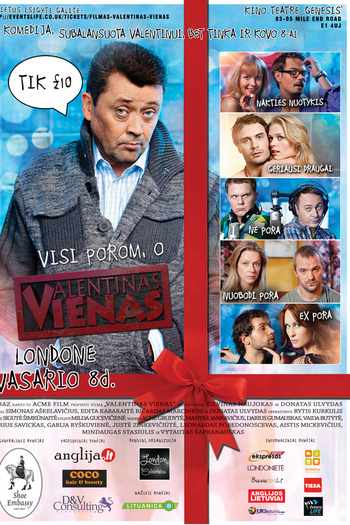 Poster de Filme Valentinas Vienas (2013)