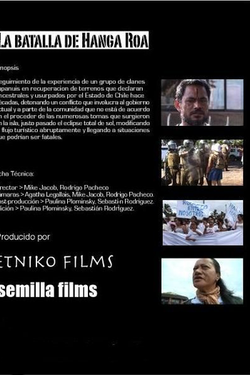 Poster de Filme A Batalha de Hanga Roa (2011)