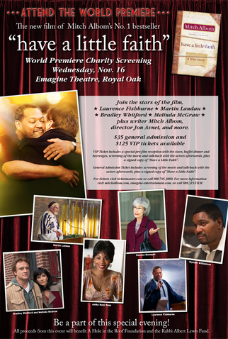 Poster 2 de Filme Um Pouco de Fé (2011)