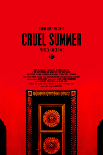 Poster de Curta Cruel Summer (2012)