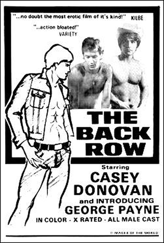 Poster 3 de Filme The Back Row (1972)