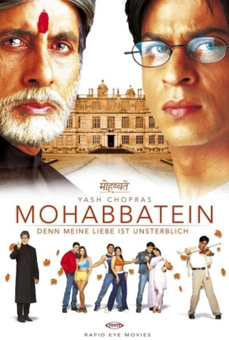 Poster 2 de Filme Mohabbatein (2000)