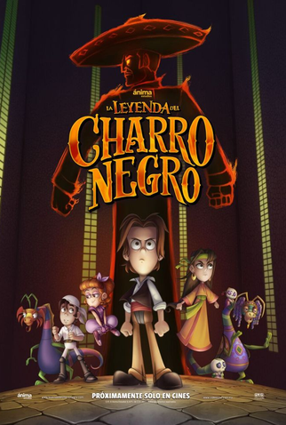 Poster 1 de Filme A Lenda de Charro Negro (2018)
