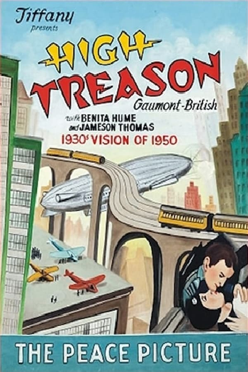 Poster de Filme High Treason (1929)