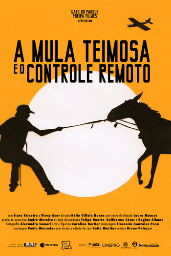 Poster de Curta A Mula Teimosa e o Controle Remoto (2010)