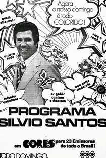 Programa Silvio Santos na Tupi - Poster / Capa / Cartaz - Oficial 1
