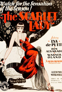 A Dama Escarlate - Poster / Capa / Cartaz - Oficial 1
