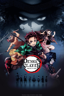 Demon Slayer: Kimetsu no Yaiba (1ª Temporada) - Poster / Capa / Cartaz - Oficial 1