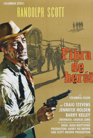 Poster 2 de Filme Fibra de Herói (1958)