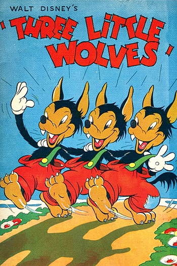 Poster de Curta Os Três Lobinhos (1936)